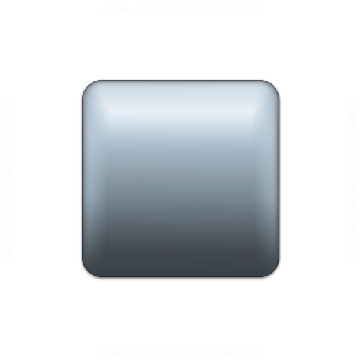 Iconexperience V Collection Bullet Square Grey Icon