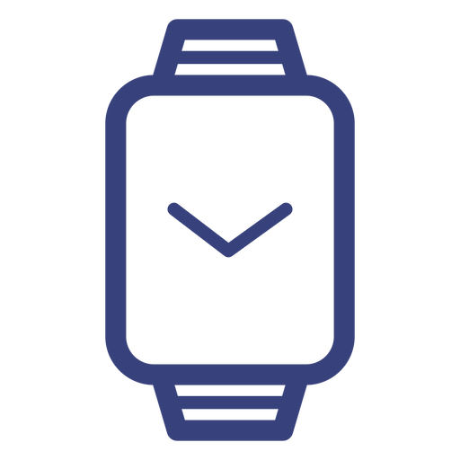 Rectangle Watch Stroke Icon
