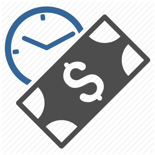 Banking, Clock, Finance, Money, Recurring Payment, Rent, Time Icon