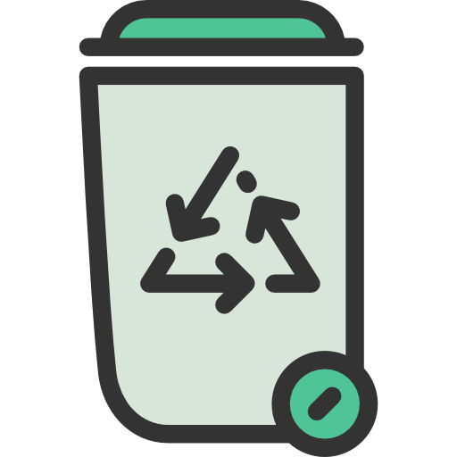 Recycle Bin, Trash Can, Metallic, Trash Bin, Garbage Bn