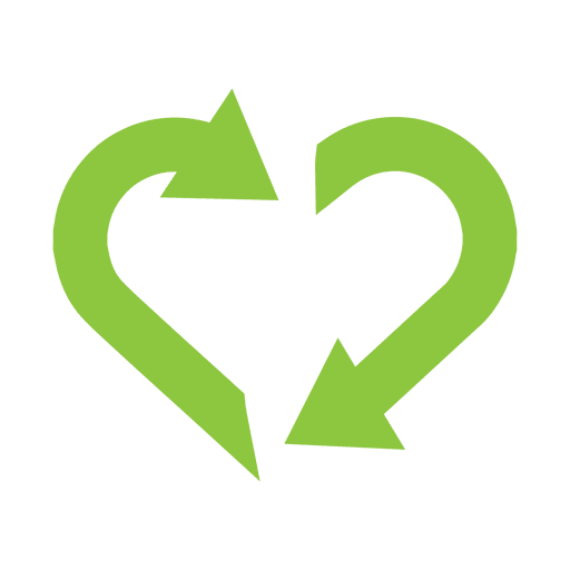 Recycling Icon Heart
