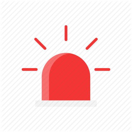 Alert, Red Alert, Siren, Warning Icon