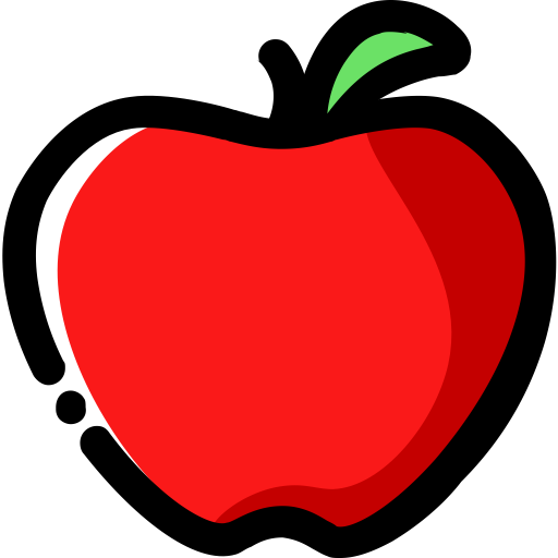 Red Apple Icon at GetDrawings | Free download
