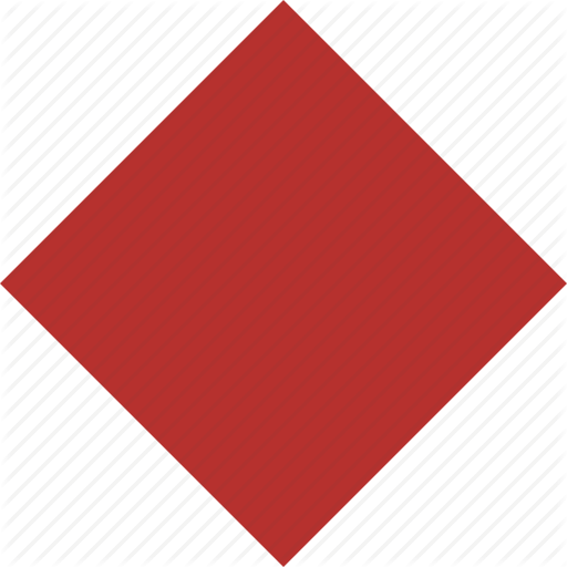 Diamond, Marker, Object, Pin, Red, Rhombus, Shape Icon