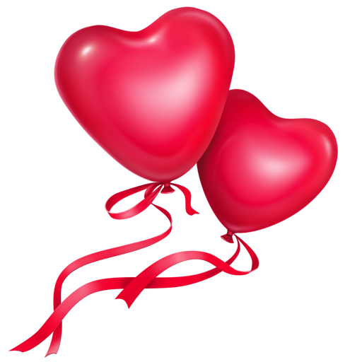 Red Heart Shaped Balloon Icon Download Free Icons