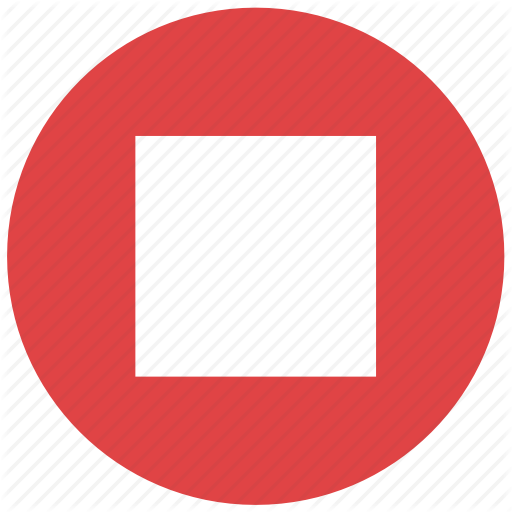 Media, Multimedia, Player, Stop, Stop Button Icon