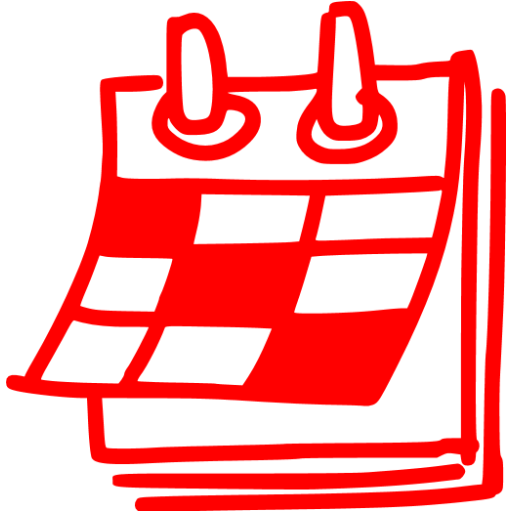 Red Calendar Icon