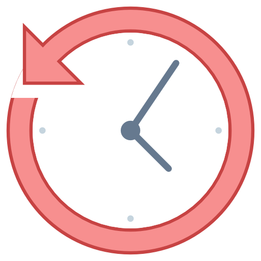 Past, Clock Icon Free Of Responsive Office Icons