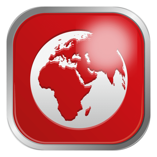 Red Globe Icon