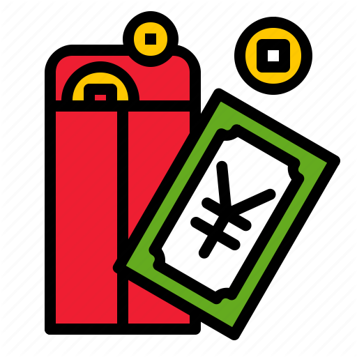 China, Envelope, Gift, Money, Red Envelope Icon