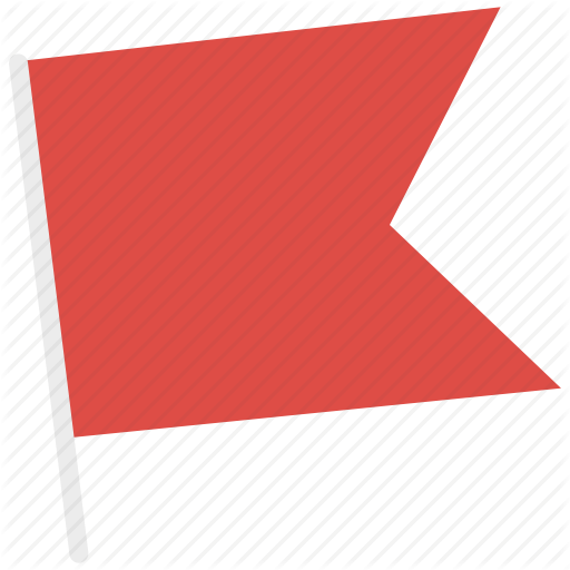 Flag, Location, Red Flag Icon