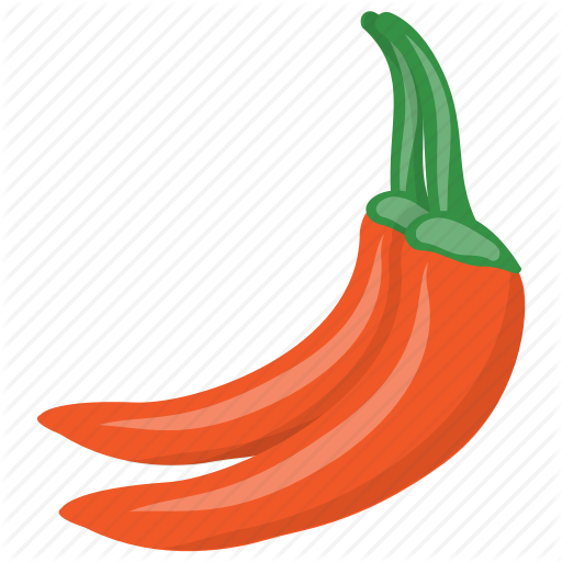 Chili Pepper, Hot Chili, Red Chili, Spice, Vegetable Icon
