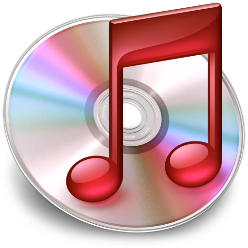 Itunes Red Png Icons Free Download
