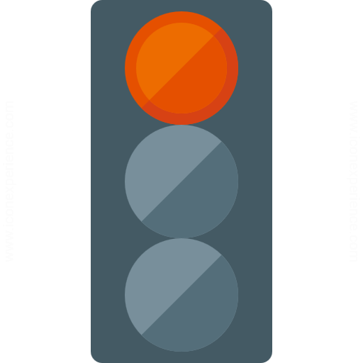 Iconexperience G Collection Trafficlight Red Icon