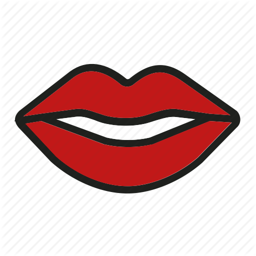 Kiss, Lips, Love, Mouth, Smile Icon
