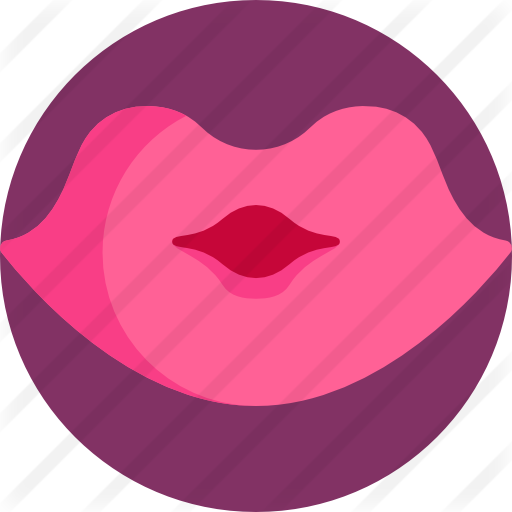 Red Lips Icon at GetDrawings | Free download