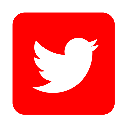Red Twitter Transparent Logo Png Images