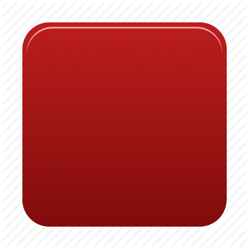 Media, Player, Red, Shape, Square, Stop Icon