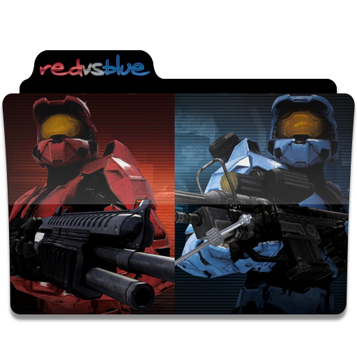 Redvsblue Icon Tv Show Folder Iconset Jenny Jenkins