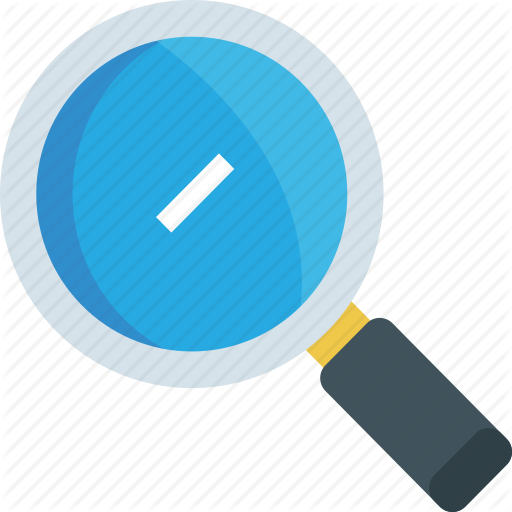 Less, Magnifying, Minus, Reduction Icon