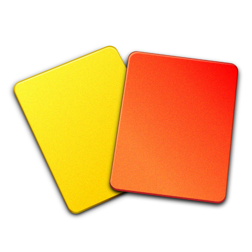 Referee Cards Icon Soccer Iconset