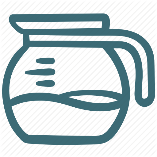 Coffee, Drink, Hot, Office, Pot, Refill Icon