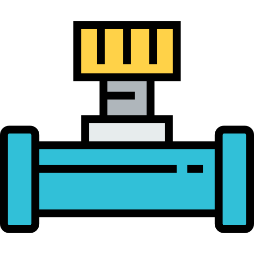 Buildings Oil Black Icon