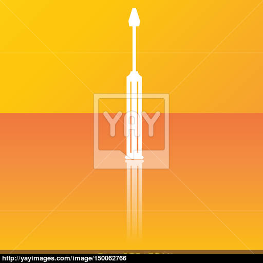 Screwdriver Tool Icon Symbol Flat Modern Web Design