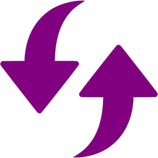 Purple Refresh Icon
