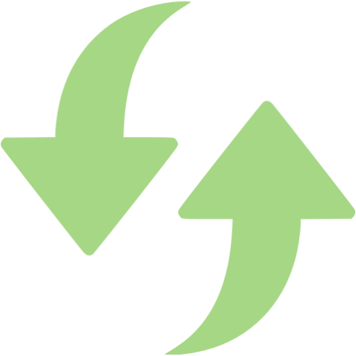 Guacamole Green Refresh Icon