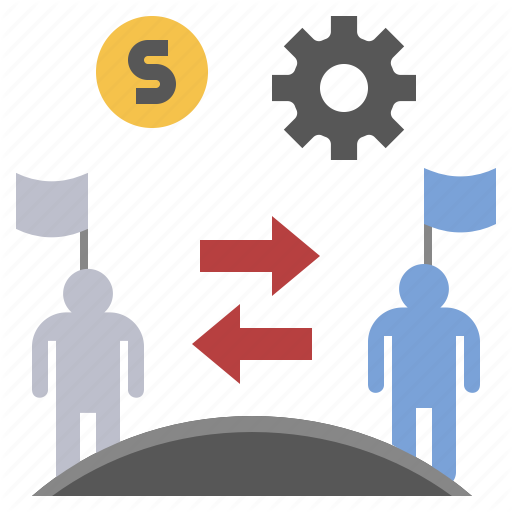 Diplomat, Exchange, International, Trade, Transnational Icon