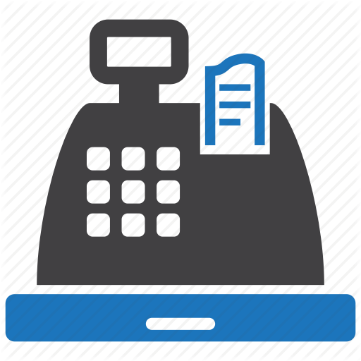Cash, Cash Register, Cashier, Invoice, Receipt, Register Icon