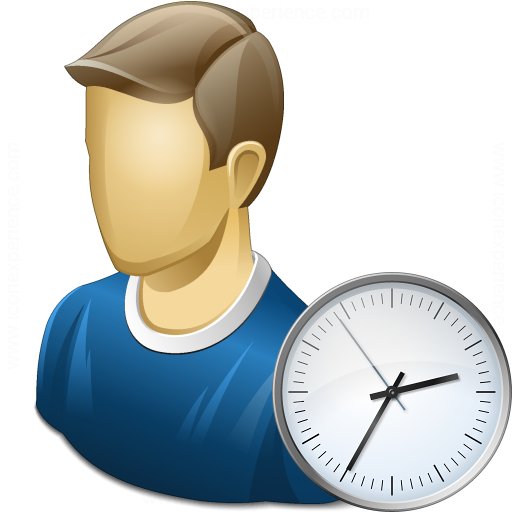 Iconexperience V Collection User Time Icon