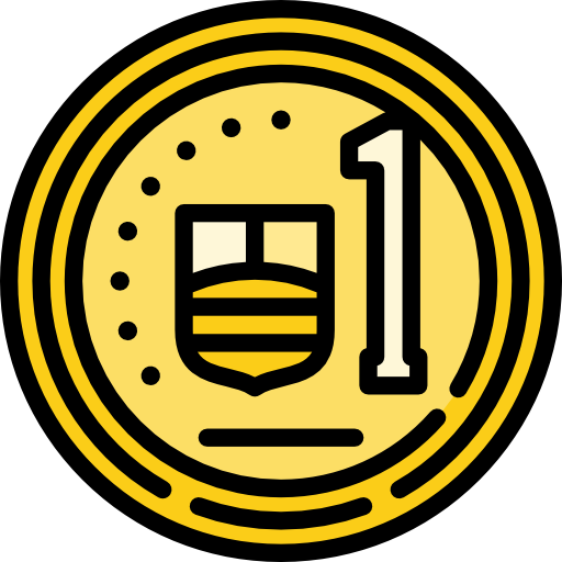 Money Flat Khaki Icon