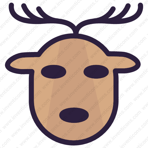 Download Christmas,reindeer,winter Icon Inventicons