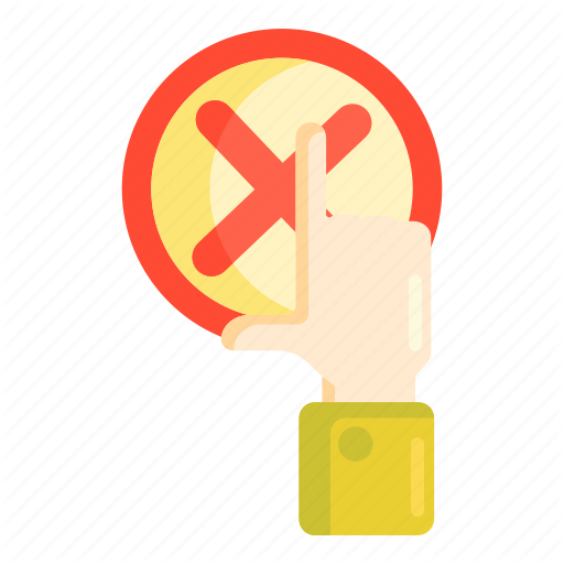 Cancel, No, Reject Icon