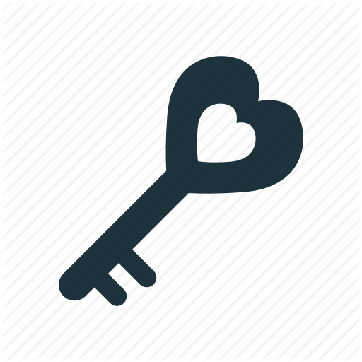 Key, Love, Relationship Icon