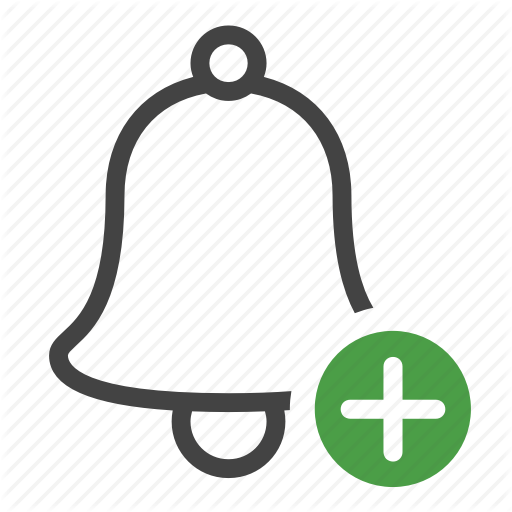 Add, Alarm Clock, Alert, Bell, Notification, Plus, Reminder Icon