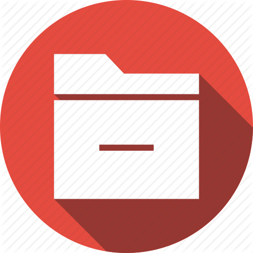 Data, Delete, Folder, Minus, Remove Icon