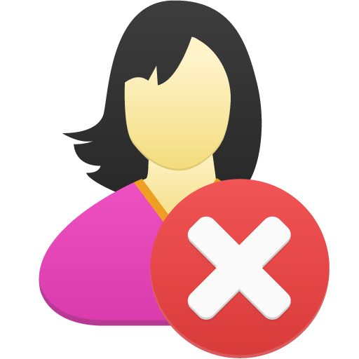 Female User Remove Icon Free Download As Png And Formats