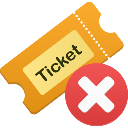 Ticket Remove Icon