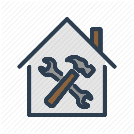 Construction, Home Repair, House, Renovation Icon