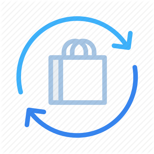 Ecommerce, Product, Refund, Reorder, Return, Shopping Icon