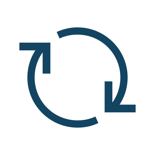 Download, Loop, Recycle, Repeat Icon