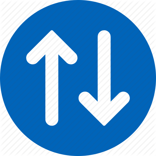Arrows, Change, Exchange, Flip, Replace, Swap, Vertical Icon