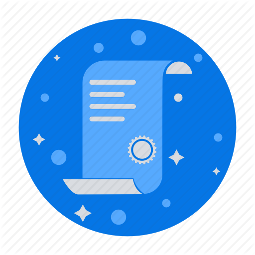Document, Letter, Notice, Rank Card, Report Card Icon