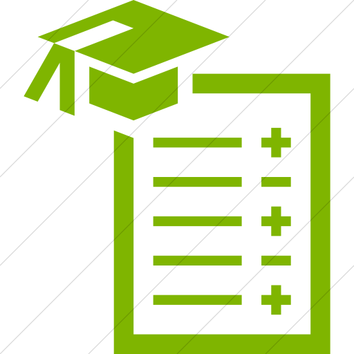 Simple Green Iconathon Report Card Icon
