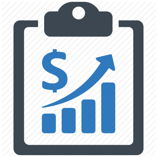 Growth, Income, Report Icon