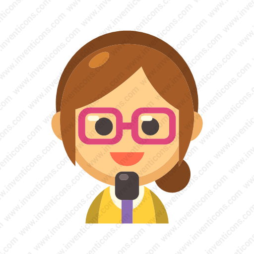 Download Reporter Icon Inventicons