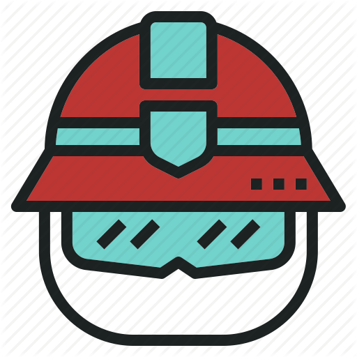 Emergency, Fire, Firefighter, Hat, Rescue Icon